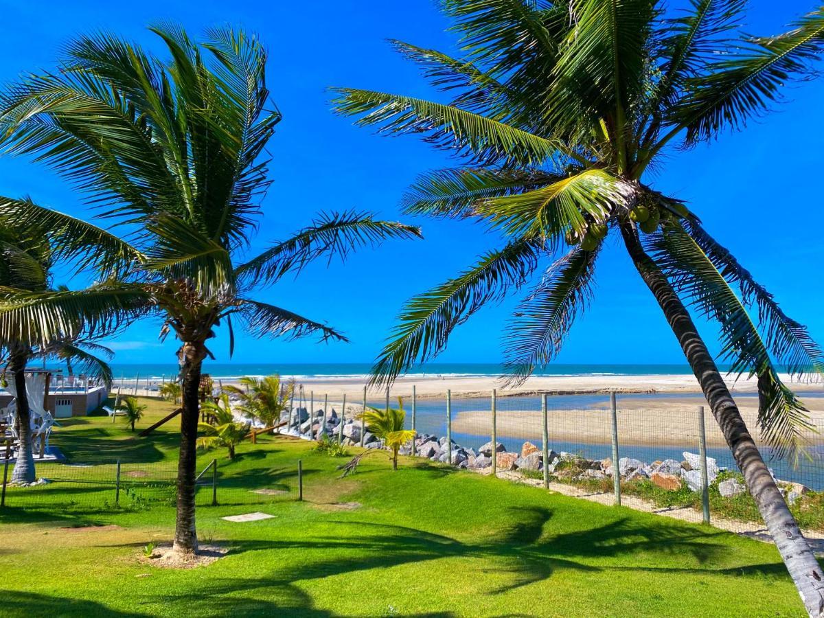 Jangadeiro Praia Hotel Resort - Pe Na Areia อากีราซ ภายนอก รูปภาพ