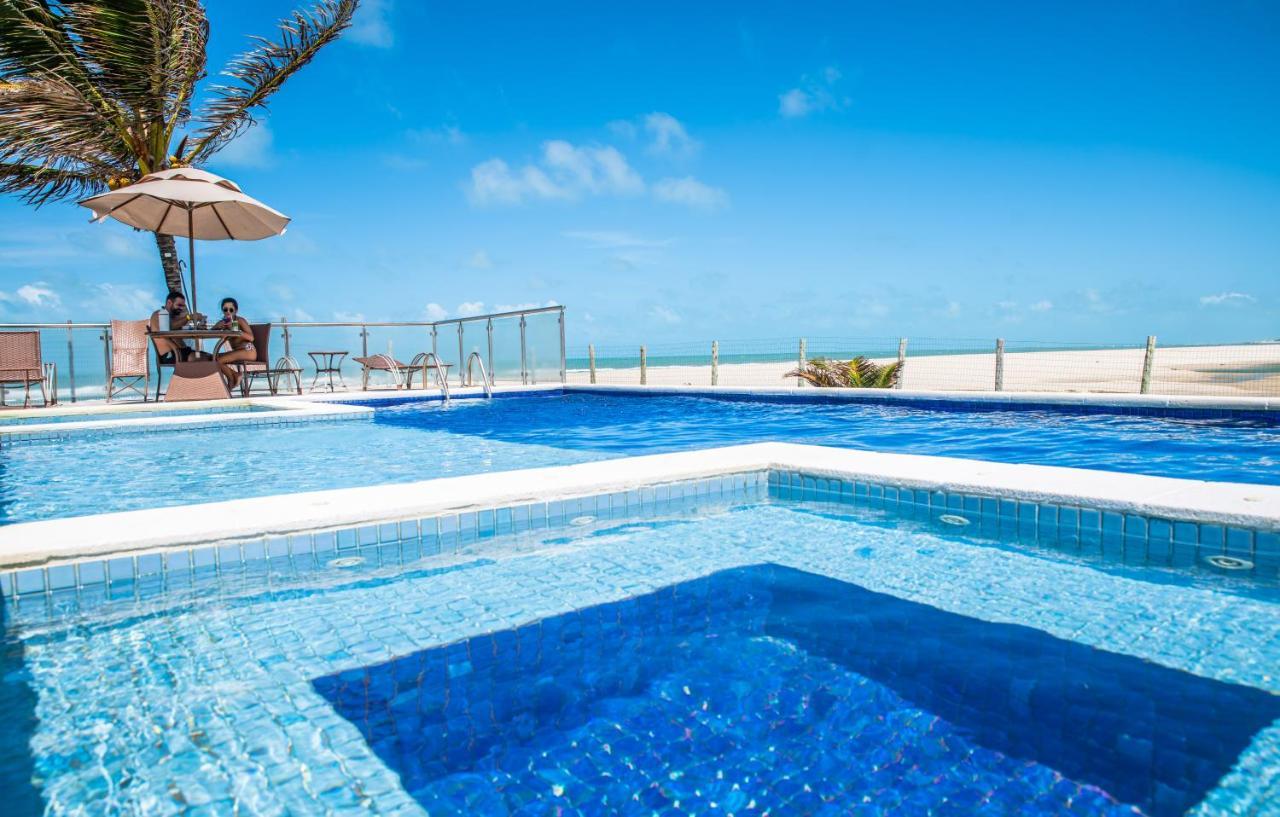 Jangadeiro Praia Hotel Resort - Pe Na Areia อากีราซ ภายนอก รูปภาพ