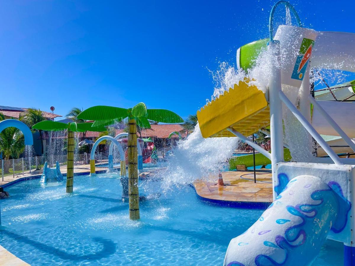 Jangadeiro Praia Hotel Resort - Parque Aquatico E Pe Na Areia อากีราซ ภายนอก รูปภาพ
