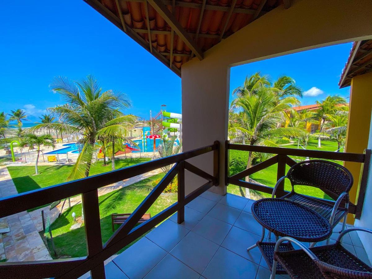 Jangadeiro Praia Hotel Resort - Parque Aquatico E Pe Na Areia อากีราซ ภายนอก รูปภาพ