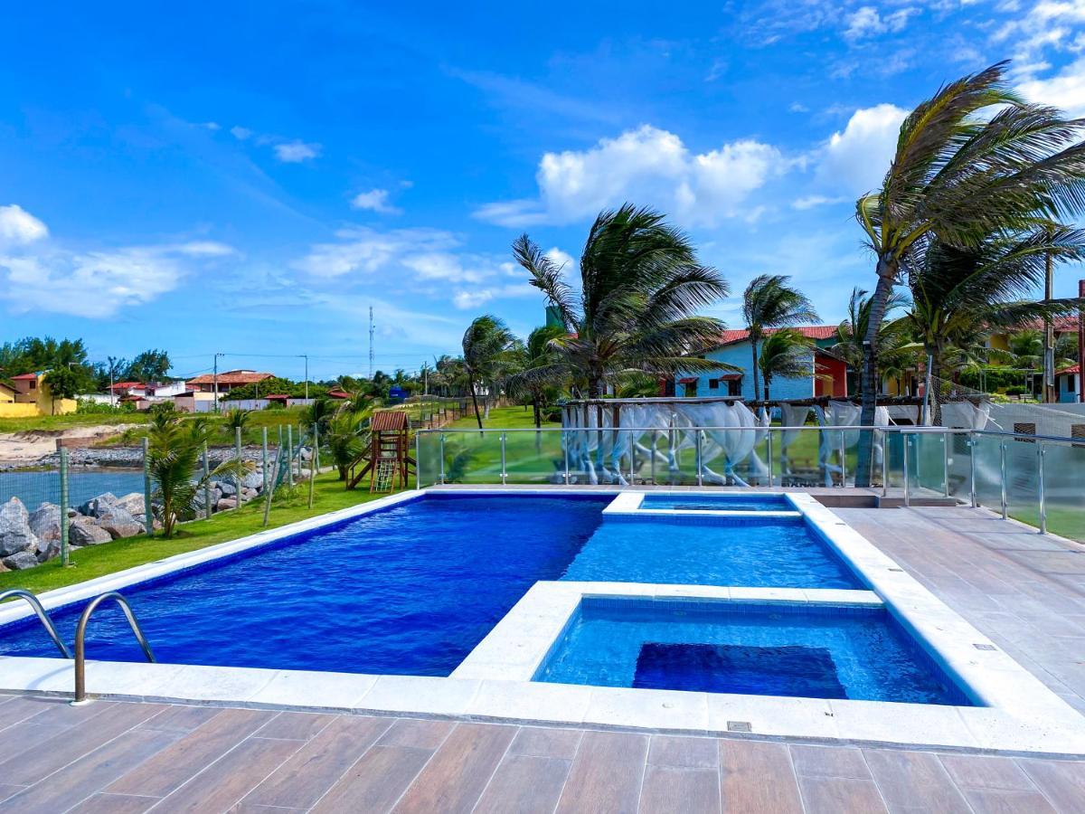 Jangadeiro Praia Hotel Resort - Parque Aquatico E Pe Na Areia อากีราซ ภายนอก รูปภาพ